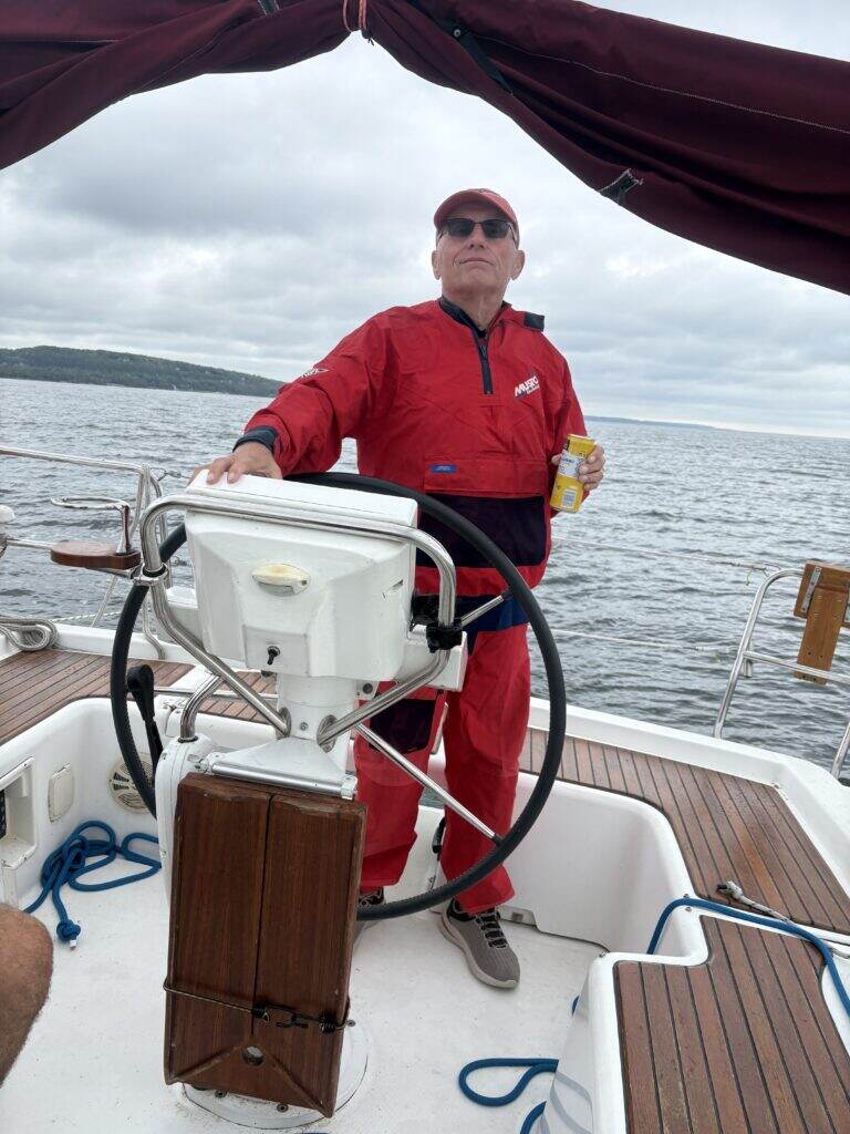 Nicholas Maxwell sailing