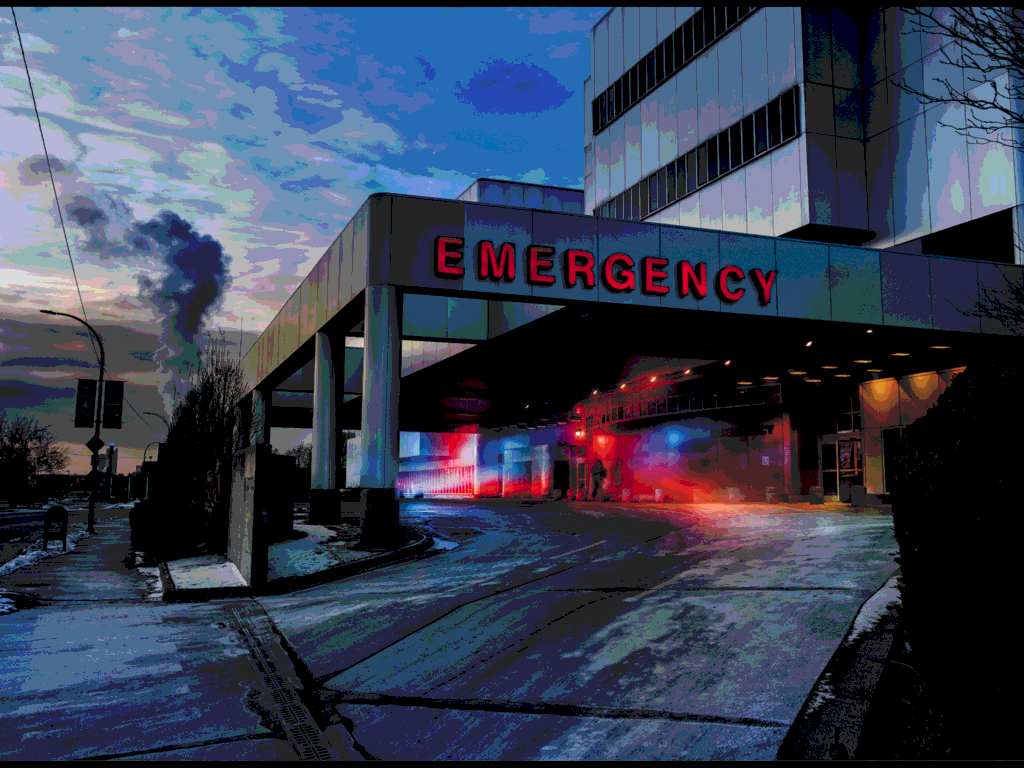 Detroit Receiving Hospital, 2023.