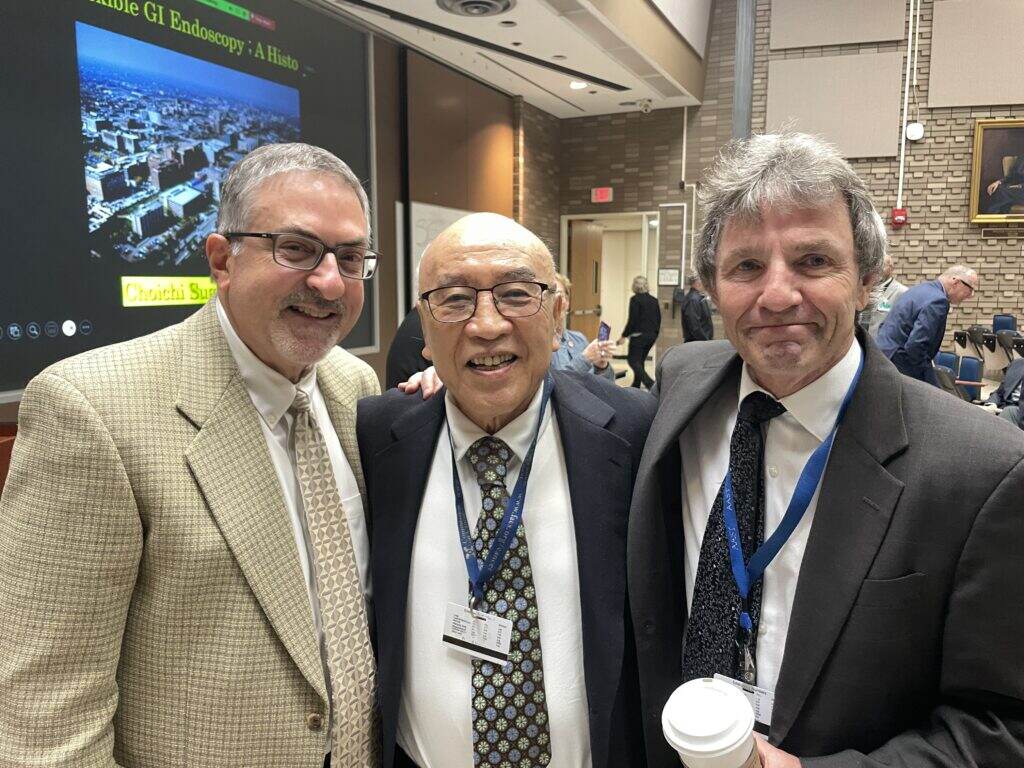 Drs. Mike Busuito, Choichi Sugawa, and Larry Diebel.